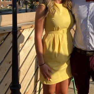 Yellow summertime dress